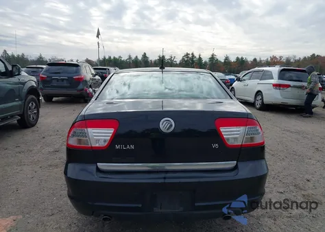 2008 Mercury Milan V6 from USA, damaged, VIN 3MEHM07108R655761